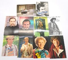 Quantity of Doctor Who Signed Photos & Postcards