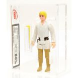 Kenner Star Wars vintage Luke Skywalker 3 3/4" figure UKG Graded 80%