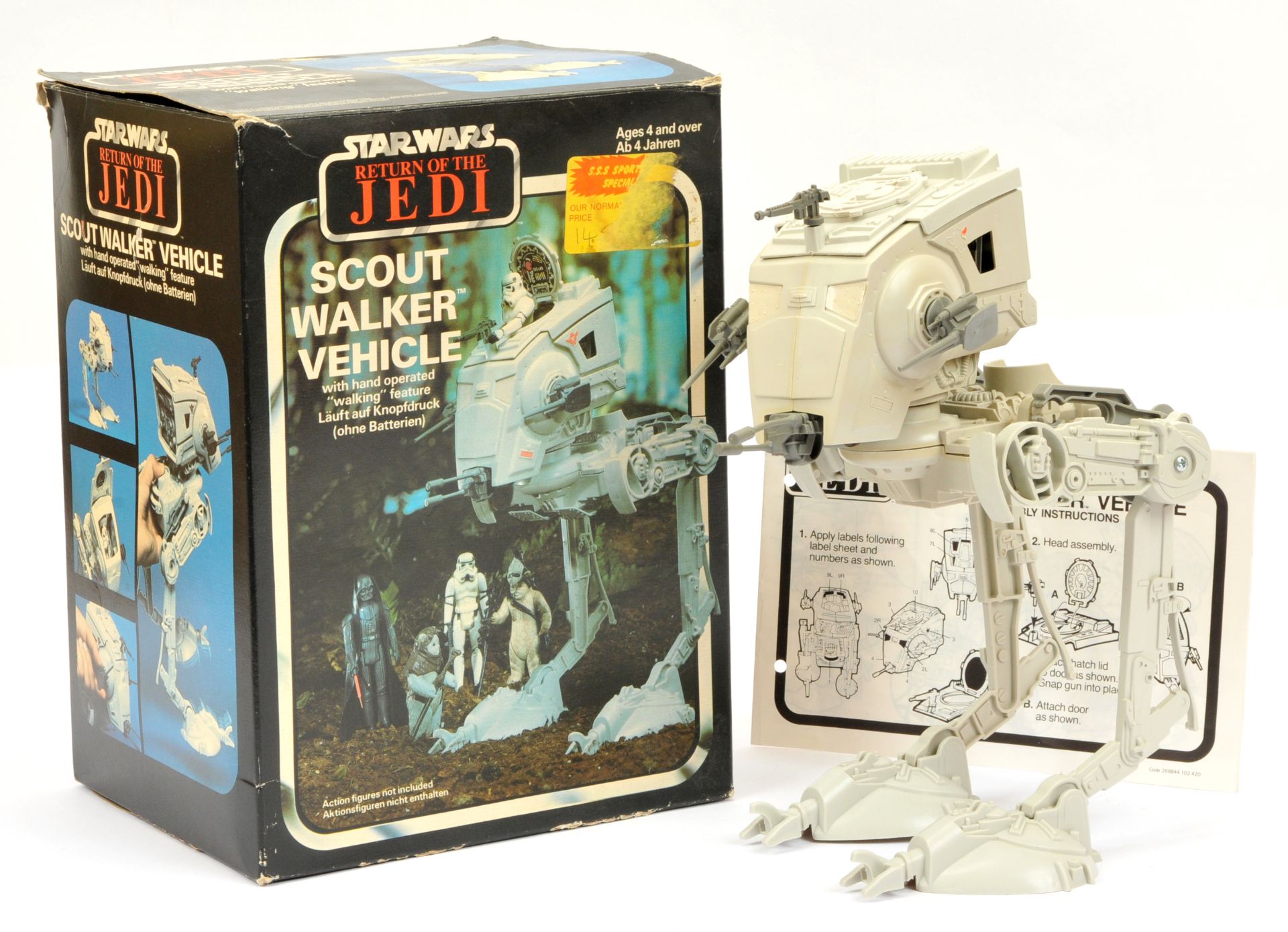 Palitoy Star Wars vintage Return of the Jedi Scout Walker