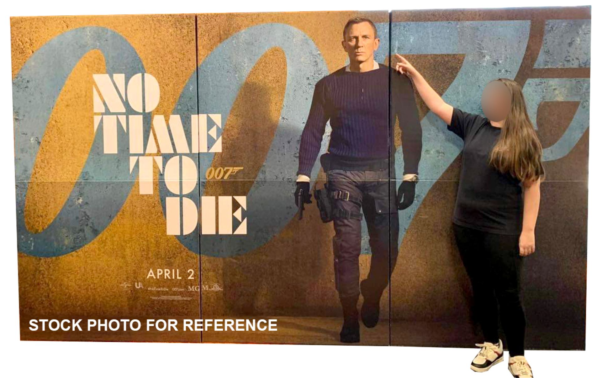 James Bond 007 No Time to Die 2021 Promotional Event Standee - Image 2 of 2