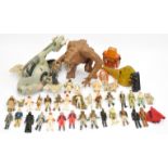 Quantity of Kenner Star Wars vintage vehicles, Creatures and 3 3/4" figures
