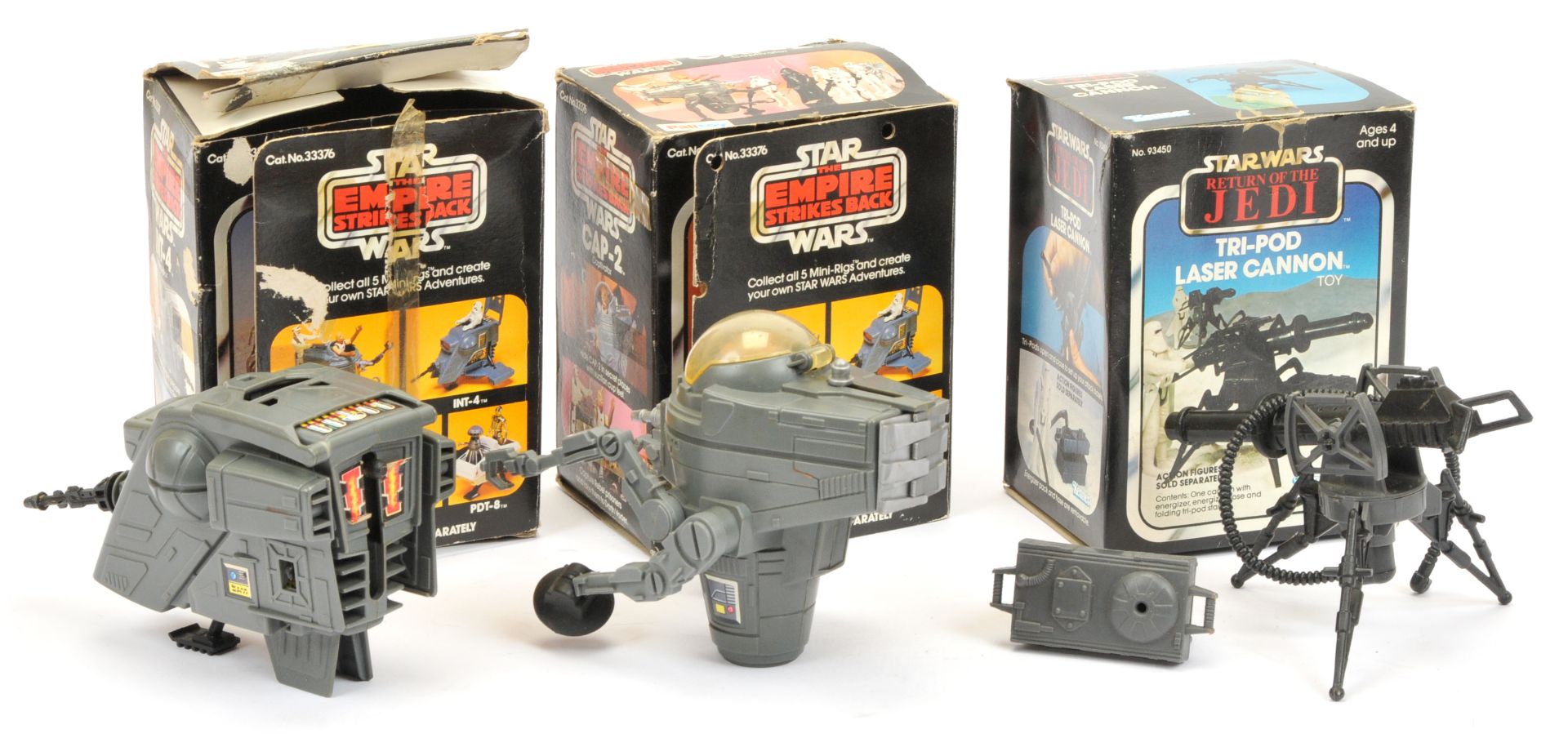 Kenner & Palitoy Star Wars vintage Mini Rigs x 3 - Image 2 of 2