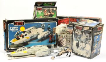 Kenner & Palitoy Star Wars vintage Return of the Jedi vehicles x 3