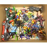 Quantity of Mixed Loose Action Figures