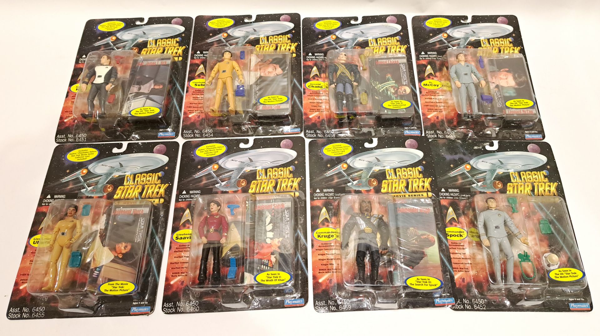 Quantity of Playmates Star Trek Carded Action Figures - Bild 2 aus 4