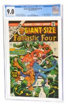 Marvel Comics Giant-Size Fantastic Four #4 CGC Universal Grade 9.0