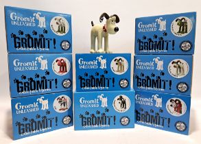Wallace and Gromit - Gromit Unleashed Collectible Figurine x8