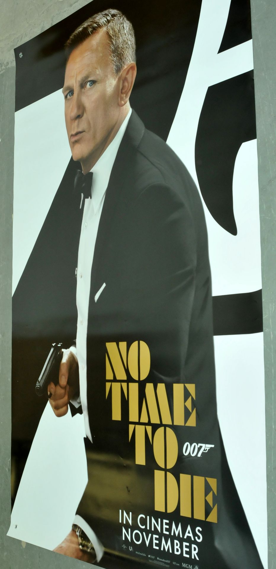 James Bond 007 No Time To Die 2021 Promotional Banner - Image 2 of 2