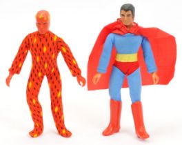 Mego Super Heroes 8" figures x 2