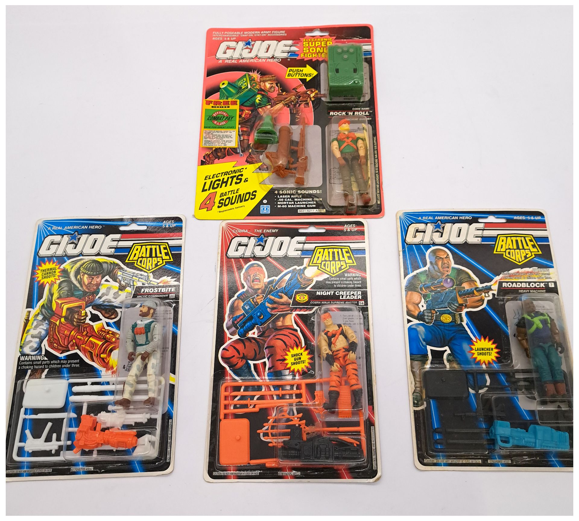 Hasbro GI Joe Battle Corps 3 3/4" figures