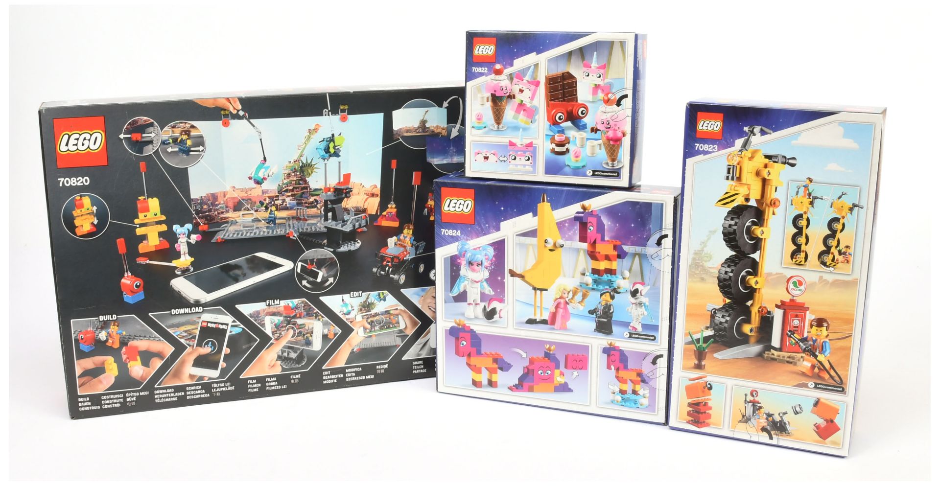 Lego sets x4 Includes Movie Maker #70820, Emmet's Thricycle #70823, Introducing Queen Watevra Wa'... - Bild 2 aus 2