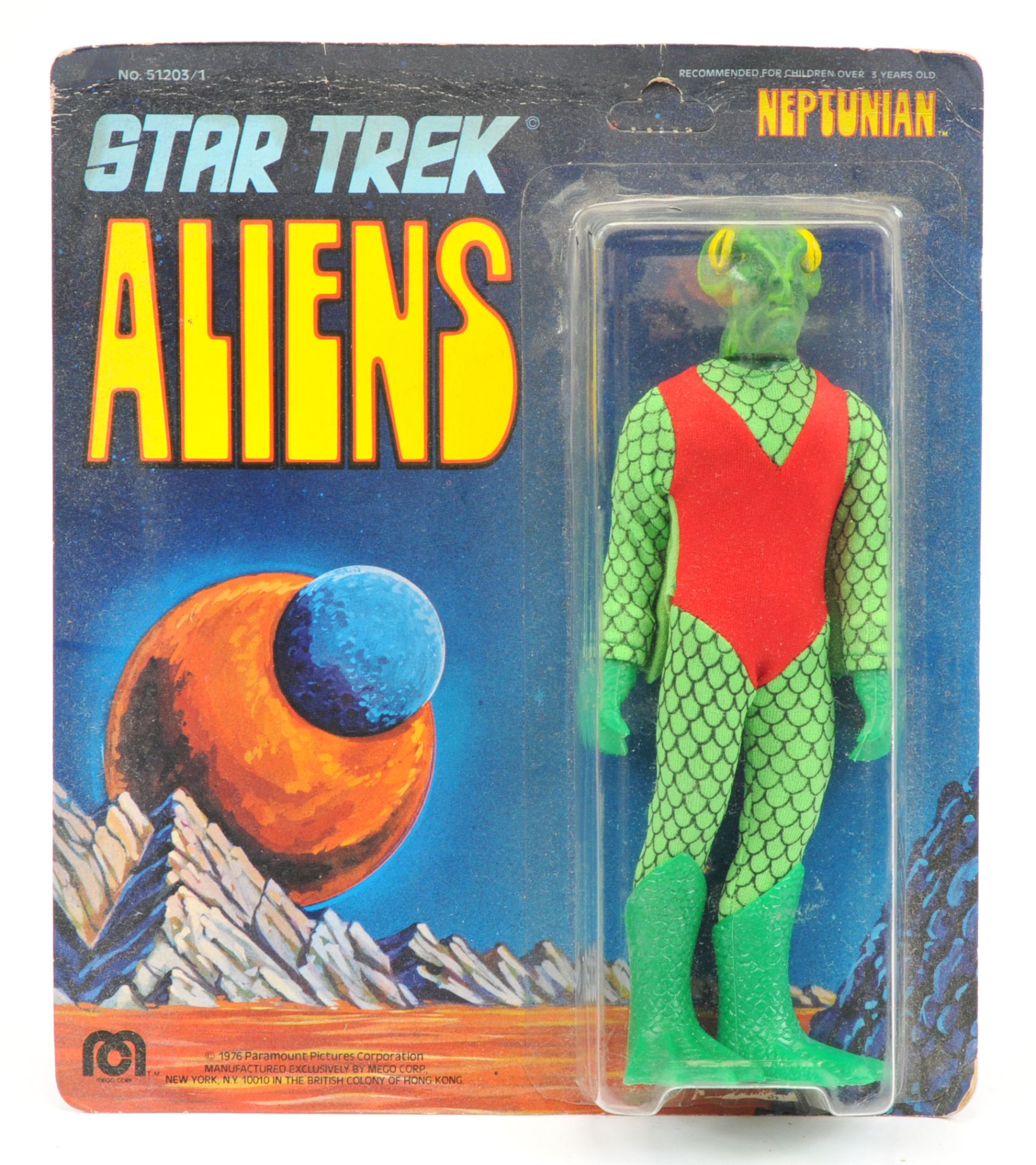 Mego Star Trek Aliens Neptunian 8 Inch Action Figure