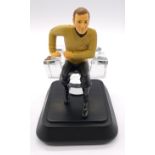 The Franklin Mint Star Trek Legends Captain James T Kirk Die-cast Figure, with Display Plinth