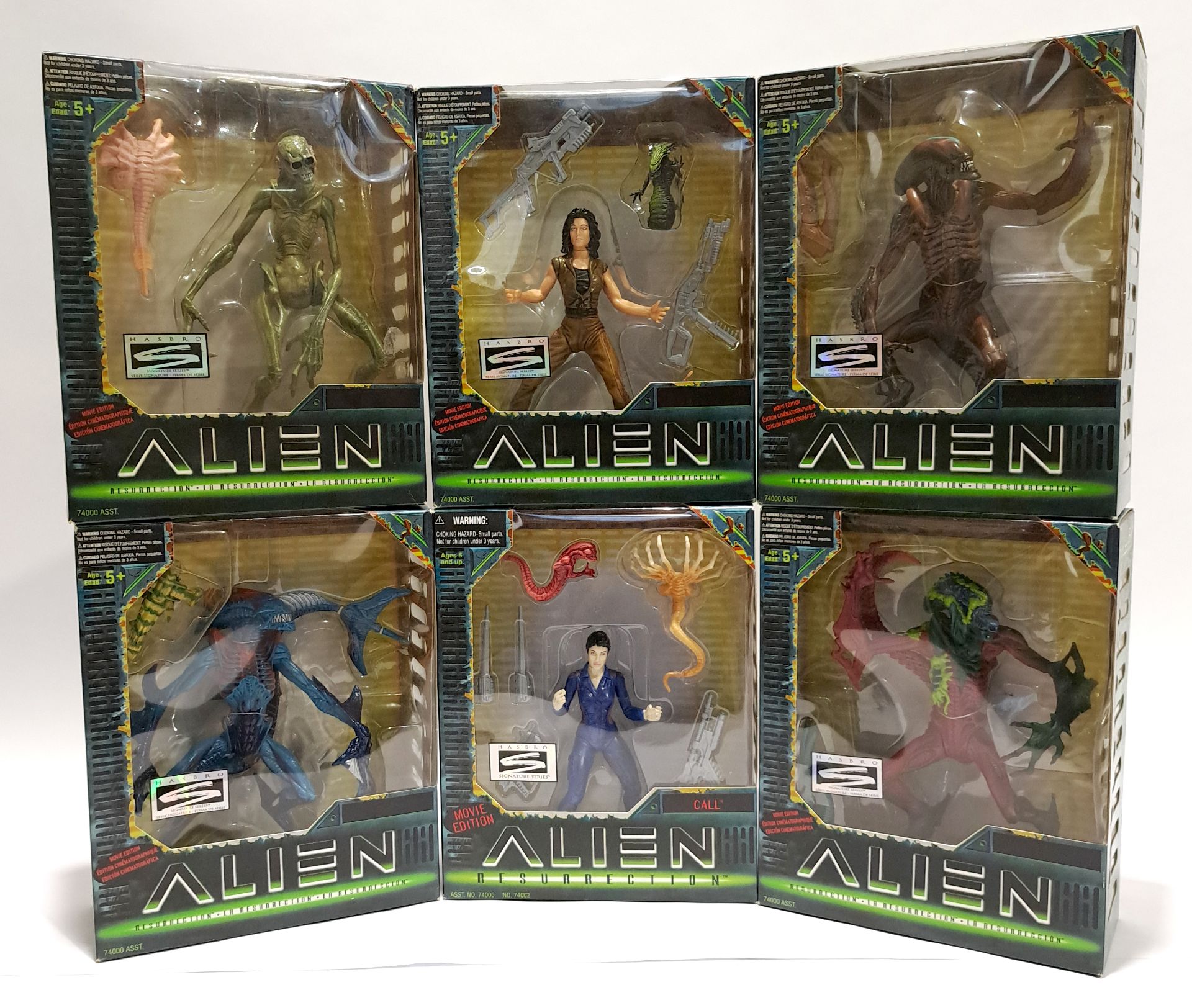 Kenner Hasbro Signature Series Alien Resurrection Figures x6
