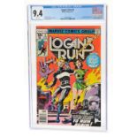 Marvel Comics Logan's Run #6 CGC Universal Grade 9.4 (White Pages)