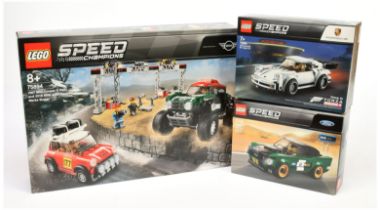 Lego Speed Champions sets x3 Includes 1967 Mini Cooper S Rally and 2018 Mini John Cooper Works Bu...