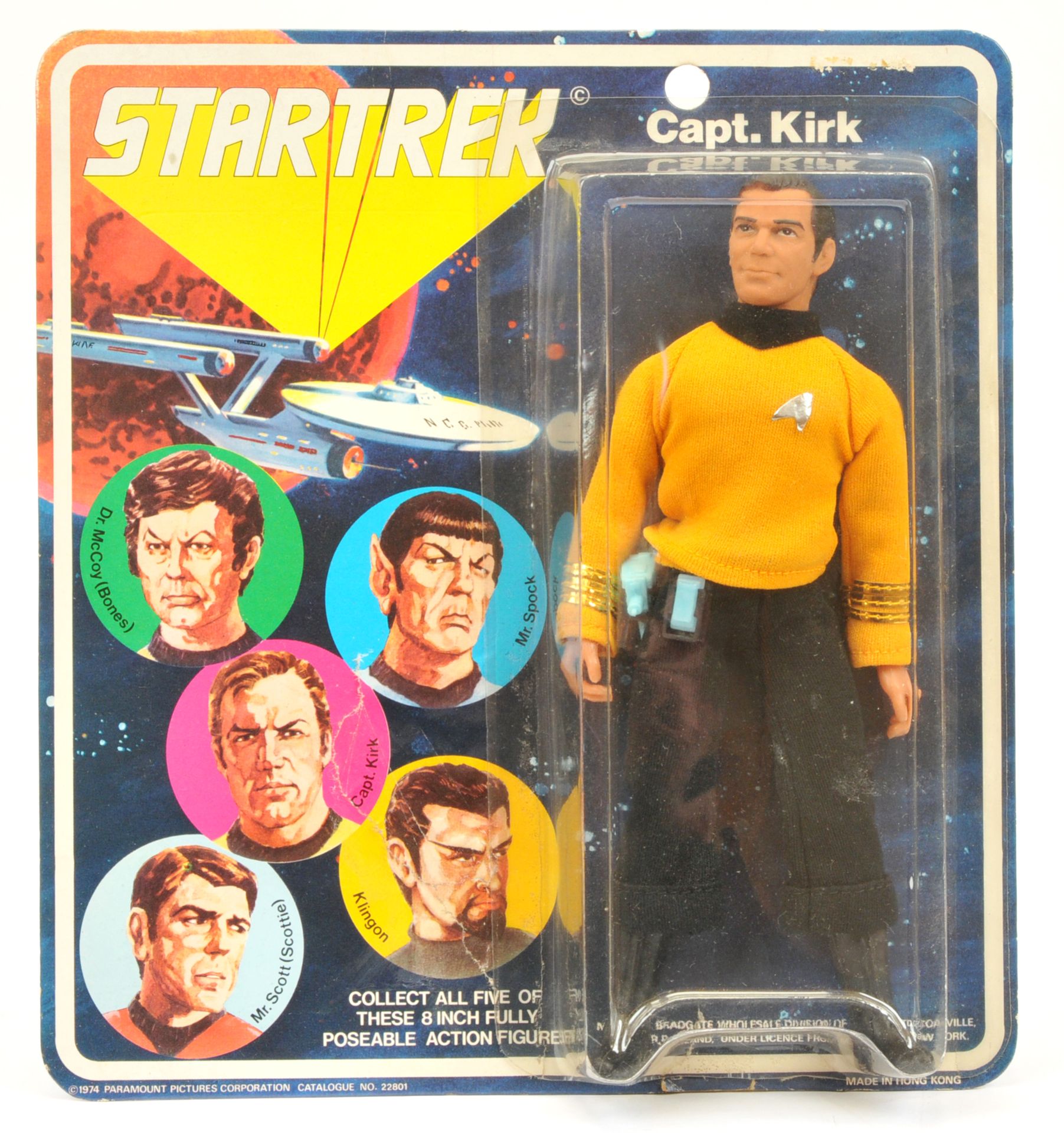 Mego Star Trek 8" vintage Capt. Kirk action figure