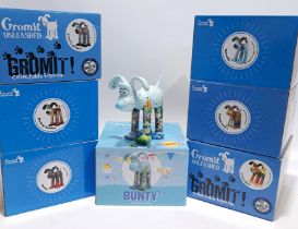 Wallace and Gromit - Gromit Unleashed Collectible Figurine x7