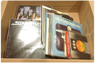 Quantity of Star Trek Vinyl Records