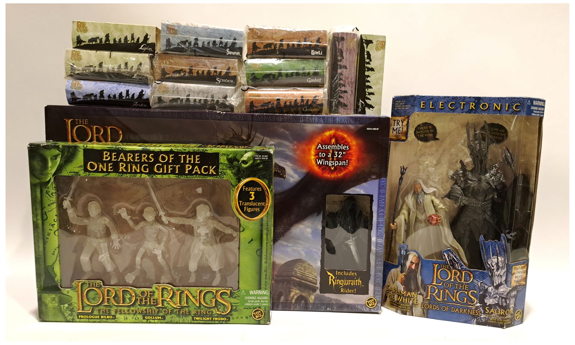 Quantity of Lord of the Rings Collectibles