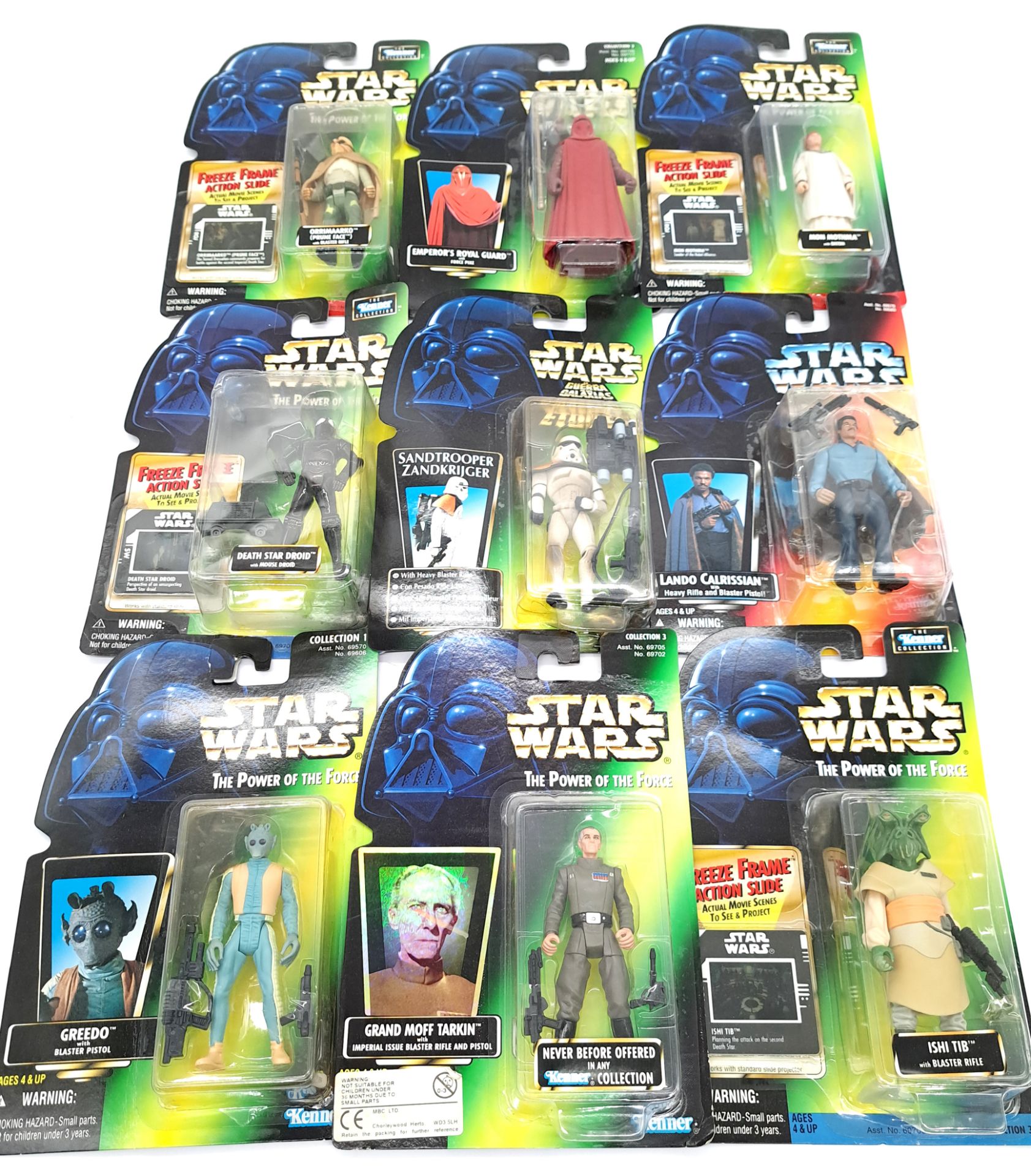 Kenner Power of the Force Star Wars Carded Figures & Hasbro Revenge of the Sith Star Wars Carded ... - Image 2 of 5