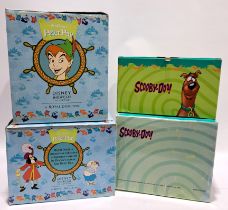 Wedgwood Scooby Doo Collectible Figurines x2 and Royal Doulton Peter Pan Disney Showcase Collecti...