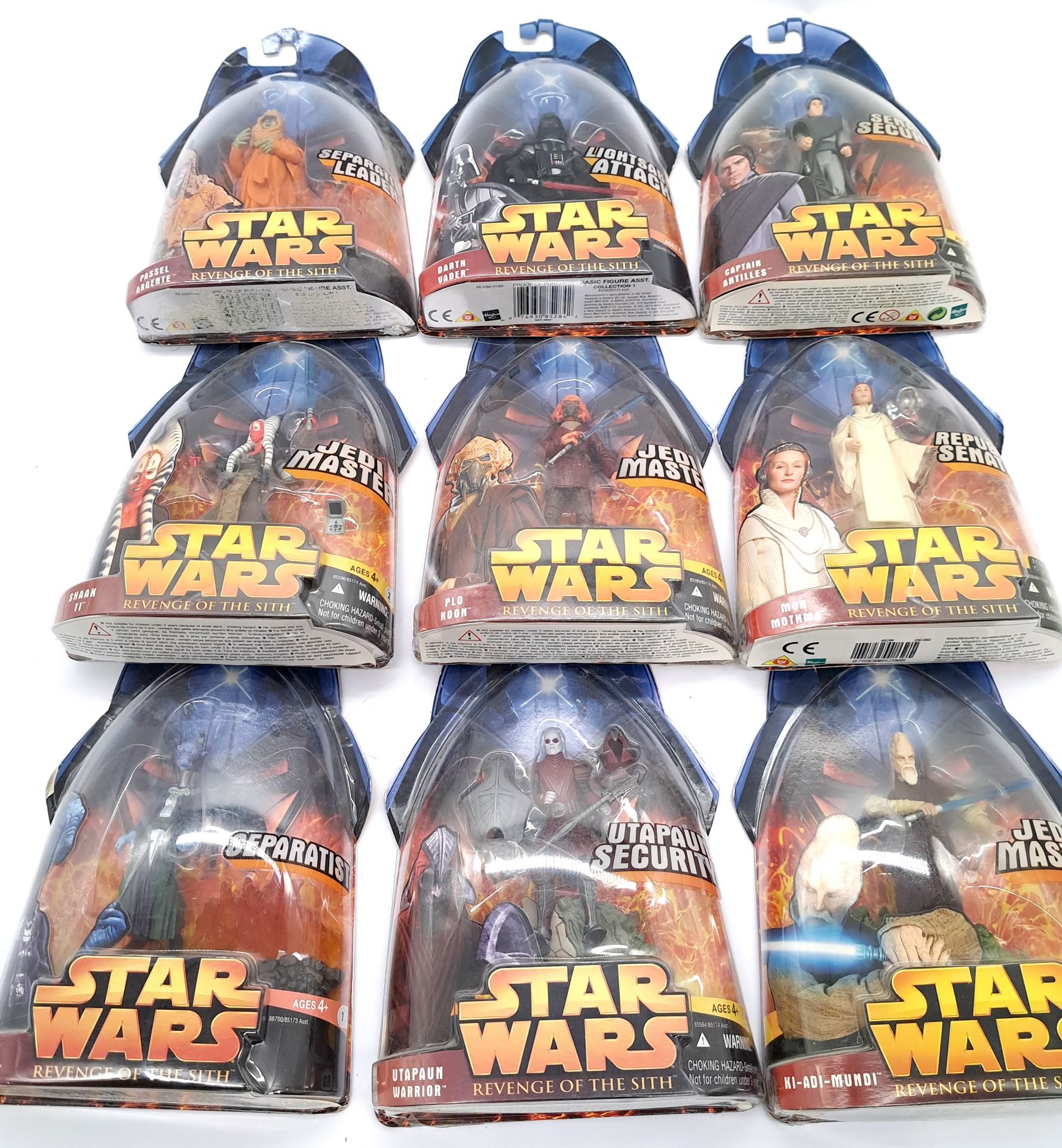 Kenner Power of the Force Star Wars Carded Figures & Hasbro Revenge of the Sith Star Wars Carded ... - Image 4 of 5