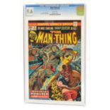 Marvel Comics Man-Thing #8 CGC Universal Grade 9.6 (White Pages)