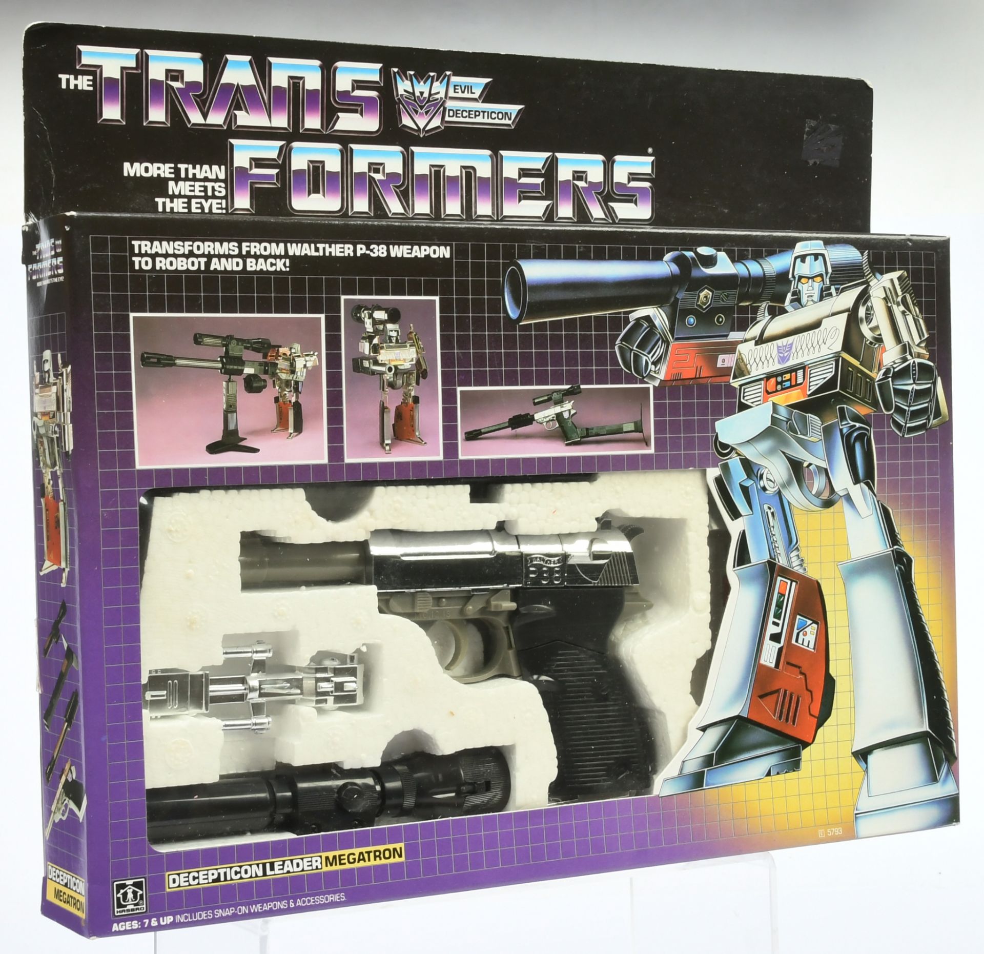 Hasbro Transformers 1984 Decepticon Leader Megatron - Bild 4 aus 9