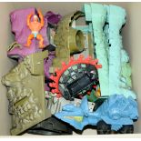 Large quantity of Mattel Masters of the Universe vintage vehicles, figures and play-sets