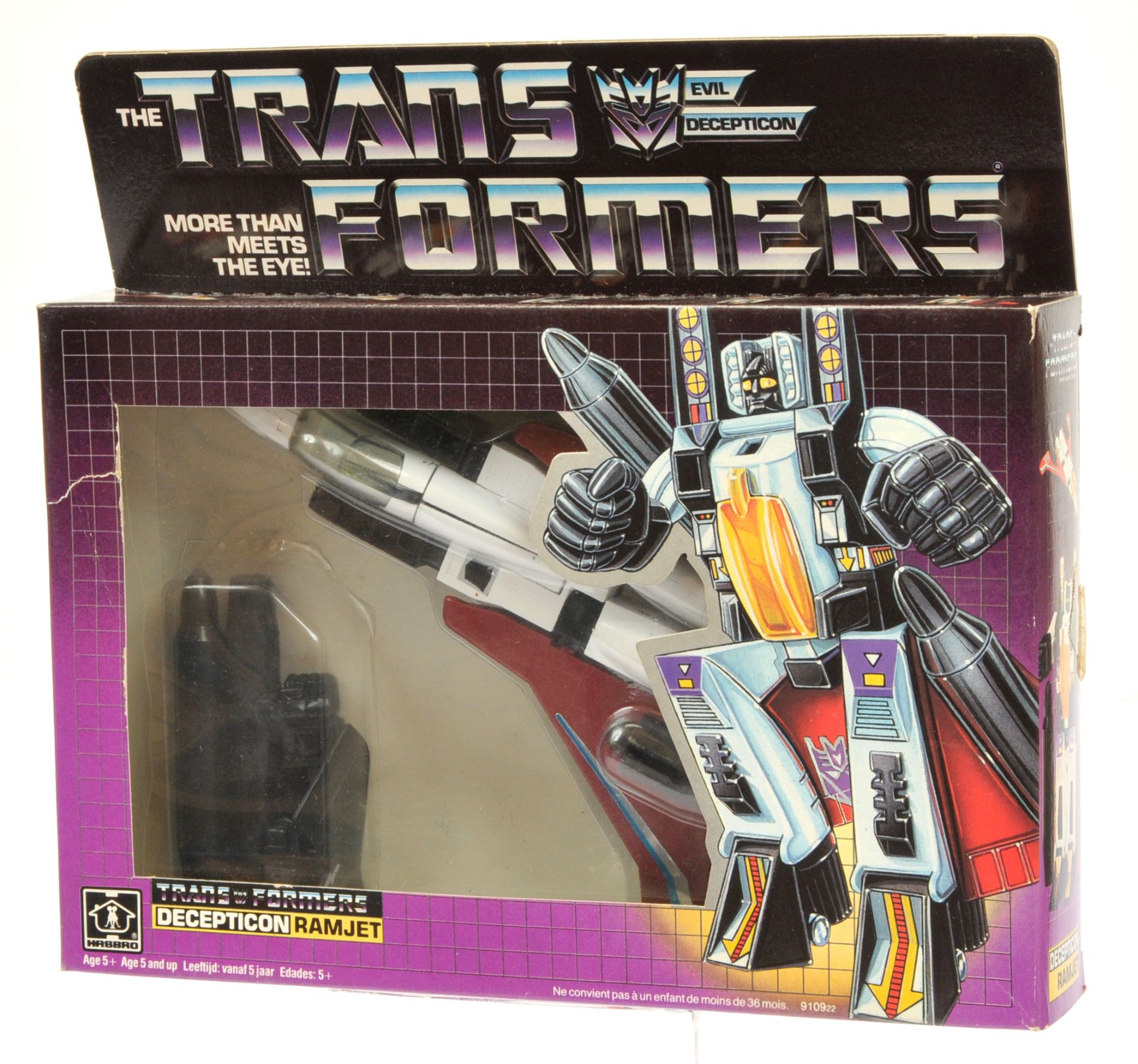 Hasbro Transformers 1985 Decepticon Ramjet