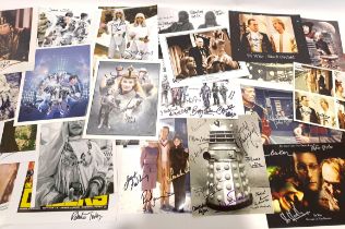 Quantity of Doctor Who Signed Photo & Prints