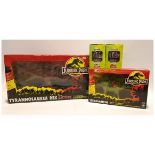 Kenner Jurassic Park Stegosaurs & Tyrannosaurus Rex with Mugs