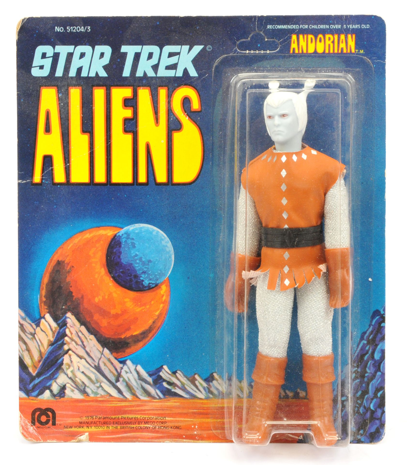 Mego Star Trek Aliens 8 Inch Andorian Action Figure