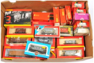Hornby, Lima, Airfix group of boxed wagons.