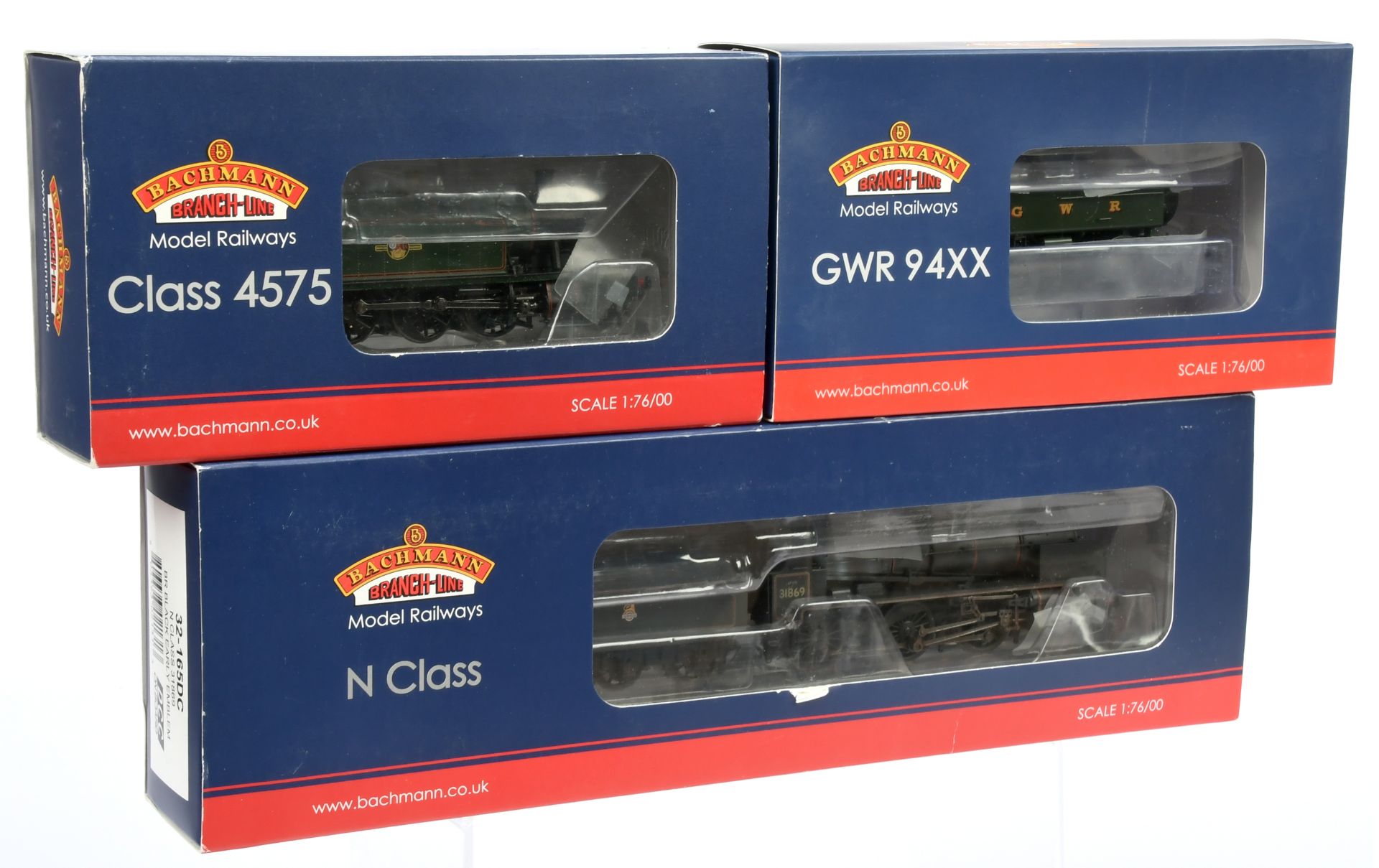 Bachmann 00 Gauge group of Steam outline Locomotives