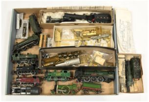 Qty of kit built & partly assembled Loco's.