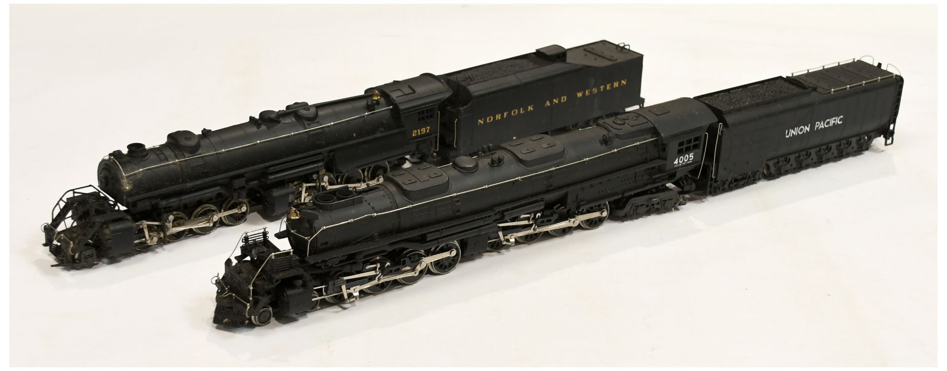 Rivarossi HO Pair of unboxed American Steam Loco's