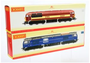 Hornby (China) pair of Diesel and Diesel electric locomotives