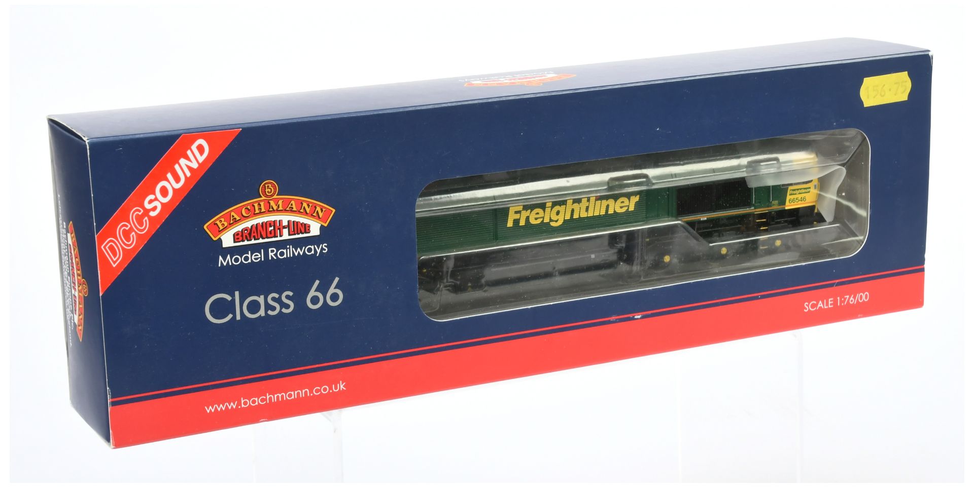 Bachmann 00 Gauge 32-728DS Class 66 Diesel Locomotive Freightliner Green No.66546