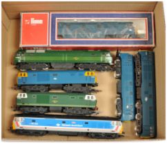 Hornby, lima, Airfix group of mainly unboxed Diesel Loco's.