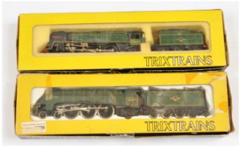 Trix a boxed pair of steam Locomotives comprising of