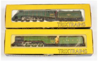 Trix a boxed pair of steam Locomotives comprising of
