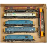 Hornby & Lima group of 6x unboxed Diesel loco's
