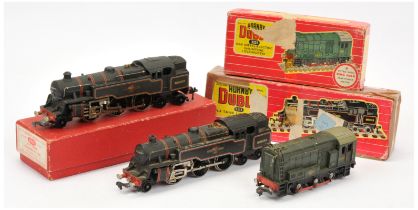 Hornby Dublo a boxed trio of 2-Rail Locomotives comprising of