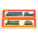 Hornby (China) a pair of LNER steam Locomotives comprising of 