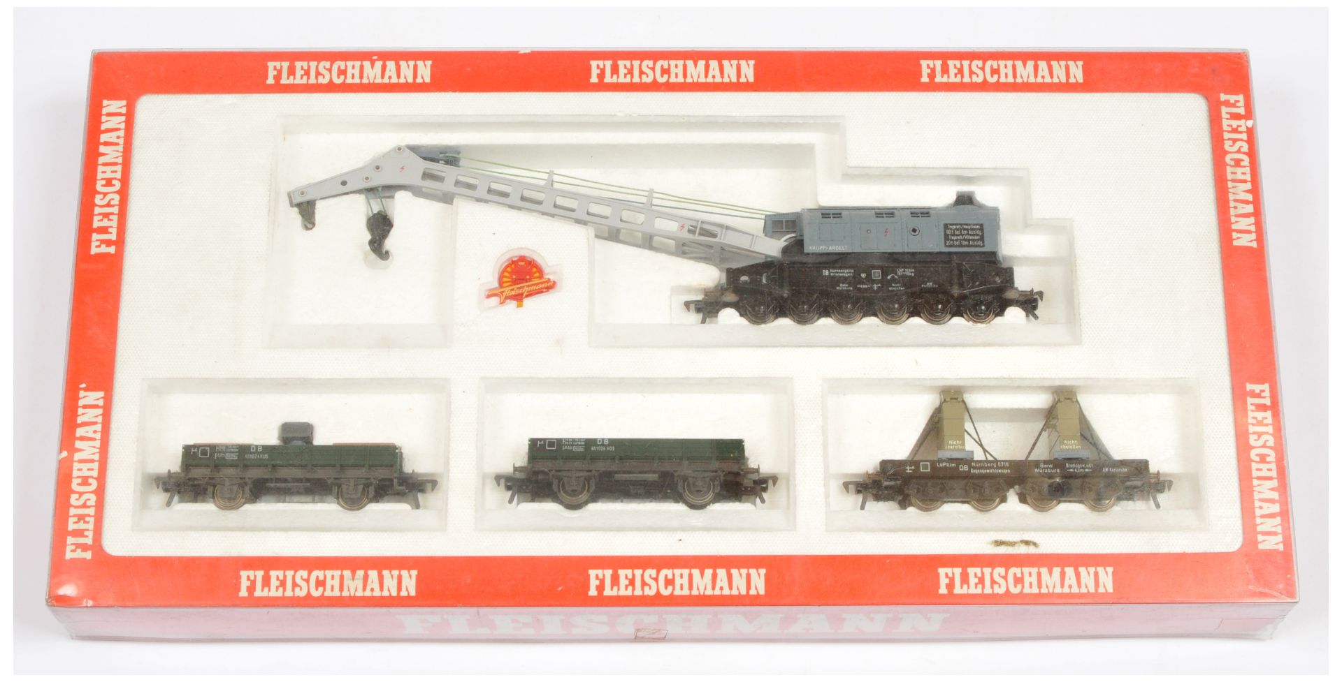 Fleischmann HO Gauge 5597 4 part Crane set.