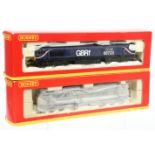 Hornby (China) pair of Diesel and Electric Locomotives 