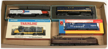 Athearn, Walthers, Pemco Group of US Diesel & Overhead Electric Locos