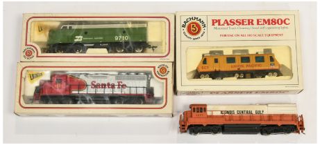 Bachmann Group of American Outline Diesel Loco's